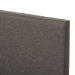 Baxton Studio Elizabeth Modern and Contemporary Grey Fabric Upholstered Panel-Stitched Full Size Platform Bed - BSOIDB048-Grey-Full
