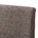 Baxton Studio Nexus Mid-Century Modern Walnut Wood Finishing and Gravel Fabric Upholstered Dining Side Chair (Set of 2) - BSOBBT5280-Gravel-DC-TH1308