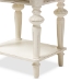 Baxton Studio Marquetterie French Provincial Style Weathered Oak and White Wash Distressed Finish Wood Two-Tone 2-Drawer and 1-Shelf Nightstand - BSOPRL8VM(AR)/M B