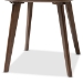 Baxton Studio Dahlia Mid-Century Modern Walnut Wood End Table - BSODahlia-Walnut-ET