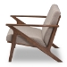 Baxton Studio Bianca Mid-Century Modern Walnut Wood Light Grey Fabric Tufted 2-Seater Loveseat - BSOBianca-Light Grey/Walnut Brown-LS