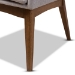 Baxton Studio Nexus Mid-Century Modern Walnut Wood Finishing Greyish Beige Fabric Dining Armchair - BSOBBT5281-Greyish Beige-DC-H1217-14