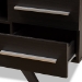 Baxton Studio Ashfield Mid-Century Modern Dark Brown Finished Wood TV Stand - BSOET 3515-01-Dark Brown-TV