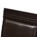 Baxton Studio Thea Modern and Contemporary Dark Brown Faux Leather Upholstered Dining Chair Set of 2 - BSORH131C-Dark Brown-DC