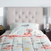 Baxton Studio Windsor Modern and Contemporary Greyish Beige Fabric Upholstered Twin Size Headboard - BSOBBT6691-Greyish Beige-Twin HB-H1217-14