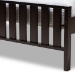 Baxton Studio Harlan Modern Classic Mission Style Dark Brown-Finished Wood Twin Platform Bed with Trundle - BSOHT1701-Espresso Brown-Twin-TRDL