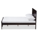 Baxton Studio Catalina Modern Classic Mission Style Dark Brown-Finished Wood Full Platform Bed - BSOHT1702-Espresso Brown-Full