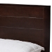 Baxton Studio Catalina Modern Classic Mission Style Dark Brown-Finished Wood Full Platform Bed - BSOHT1702-Espresso Brown-Full