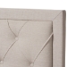 Baxton Studio Aurelie Modern and Contemporary Light Beige Fabric Upholstered Queen Size Storage Bed - BSOCF8622-D-Light Beige-Queen