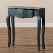 Baxton Studio Mazarine Classic and Provincial Blue Spruce Finished Console Table - BSOCES11-Blue Spruce-ST