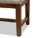 Baxton Studio Ainsley Modern and Contemporary Light Beige Fabric Upholstered Walnut Finished Solid Rubberwood Bench - BSOBBT5338-Light Beige