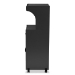Baxton Studio Tannis Modern and Contemporary Dark Grey Finished Kitchen Cabinet - BSOWS883150-Dark Grey