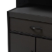 Baxton Studio Tannis Modern and Contemporary Dark Grey Finished Kitchen Cabinet - BSOWS883150-Dark Grey