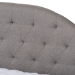 Baxton Studio Eliza Modern and Contemporary Grey Fabric Upholstered Queen Size Daybed with Trundle - BSOCF8940-Grey-Daybed-Q/T