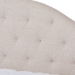 Baxton Studio Eliza Modern and Contemporary Light Beige Fabric Upholstered Queen Size Daybed with Trundle - BSOCF8940-Light Beige-Daybed-Q/T