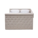 Baxton Studio Alena Modern and Contemporary Light Beige Fabric Upholstered Queen Size Daybed with Trundle - BSOCF8825-Light Beige-Daybed-Q/T