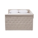 Baxton Studio Amaya Modern and Contemporary Light Beige Fabric Upholstered Queen Size Daybed - BSOCF8825-C-Light Beige-Daybed-Q