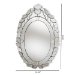 Baxton Studio Livia Classic and Traditional Silver Finished Venetian Style Accent Wall Mirror - BSORXW-6162-1