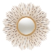 Baxton Studio Apollonia Modern and Contemporary Gold Finished Sunburst Accent Wall Mirror