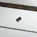 Baxton Studio Nouria Modern and Contemporary Hollywood Regency Glamour Style Mirrored 3-Drawer End Table - BSORTB1368-1