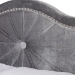 Baxton Studio Embla Modern and Contemporary Grey Velvet Fabric Upholstered Queen Size Bed - BSOEmbla-Grey-Queen