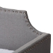 Baxton Studio Ally Modern and Contemporary Grey Fabric Upholstered Twin Size Sofa Daybed with Roll Out Trundle Guest Bed - BSOAlly-Light Grey-Daybed