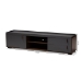 Baxton Studio Rikke Modern and Contemporary Two-Tone Gray and Walnut Finished Wood 2-Drawer TV Stand - BSOBR3TV313-Columbia/Dark Grey-TV