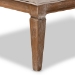 Baxton Studio Esme French Provincial Beige Linen Fabric Upholstered and White-Washed Oak Wood Accent Barrel Chair - BSOTSF9911-Beige/Natural Oak-CC
