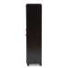 Baxton Studio Marine Modern and Contemporary Two-Tone Wenge and Black Finished 2-Door Wood Entryway Shoe Storage Cabinet - BSOSESC294-Wenge-Shoe Cabinet