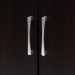 Baxton Studio Marine Modern and Contemporary Two-Tone Wenge and Black Finished 2-Door Wood Entryway Shoe Storage Cabinet - BSOSESC294-Wenge-Shoe Cabinet