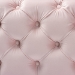 Baxton Studio Avara Glam and Luxe Light Pink Velvet Fabric Upholstered Gold Finished Button Tufted Ottoman - BSOTSFOT029-Light Pink/Gold-Otto