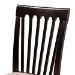 Baxton Studio Minette Modern and Contemporary Sand Fabric Upholstered Espresso Brown Finished Wood Dining Chair Set of 4 - BSORH319C-Sand/Dark Brown-DC-4PK
