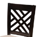 Baxton Studio Caron Modern and Contemporary Sand Fabric Upholstered Espresso Brown Finished Wood Counter Height 2-Piece Pub Chair Set - BSORH317P-Sand/Dark Brown-PC