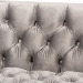 Baxton Studio Zanetta Glam and Luxe Gray Velvet Upholstered Gold Finished Sofa - BSOTSF-7723-Grey/Gold-SF