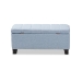 Baxton Studio Fera Modern and Contemporary Light Blue Fabric Upholstered Storage Ottoman - BSOWS-2005-P-Light Blue-OTTO