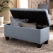 Baxton Studio Fera Modern and Contemporary Light Blue Fabric Upholstered Storage Ottoman - BSOWS-2005-P-Light Blue-OTTO