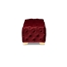 Baxton Studio Avara Glam and Luxe Burgundy Velvet Fabric Upholstered Gold Finished Button Tufted Bench Ottoman - BSOTSFOT028-Burgundy/Gold-Otto