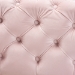 Baxton Studio Avara Glam and Luxe Light Pink Velvet Fabric Upholstered Gold Finished Button Tufted Bench Ottoman - BSOTSFOT028-Light Pink/Gold-Otto