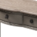 Baxton Studio Noelle French Provincial Gray Finished 1-Drawer Wood Console Table - BSOAGE11-Console