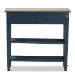 Baxton Studio Dauphine French Provincial Blue Spruce Fiinished Wood Accent Console Table - BSOCHR10VM/M B-C-Blue Spruce