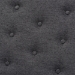 Baxton Studio Linus Mid-Century Modern Dark Grey Fabric Upholstered and Button Tufted Wood Bench - BSOBBT5363-Dark Grey-Bench