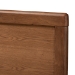 Baxton Studio Zenon Mid-Century Modern Walnut Brown Finished Wood Full Size Platform Bed - BSOZenon-Ash Walnut-Full