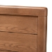 Baxton Studio Seren Mid-Century Modern Walnut Brown Finished Wood Full Size Headboard - BSOMG97093-Ash Walnut-HB-Full