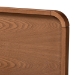 Baxton Studio Mailene Mid-Century Modern Walnut Brown Finished Wood Full Size Headboard - BSOMG3000P-Ash Walnut-HB-Full