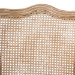 Baxton Studio Vallea Traditional French Provincial Light Pink Velvet Fabric Upholstered White-Washed Oak Wood Armchair - BSOTSF7764-Light Pink-CC