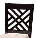 Baxton Studio Caron Modern and Contemporary Sand Fabric Upholstered Espresso Brown Finished 5-Piece Wood Pub Set - BSORH317P-Sand/Dark Brown-5PC Pub Set