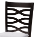 Baxton Studio Lanier Modern and Contemporary Gray Fabric Upholstered Espresso Brown Finished 5-Piece Wood Pub Set - BSORH318P-Grey/Dark Brown-5PC Pub Set
