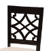 Baxton Studio Mael Modern and Contemporary Sand Fabric Upholstered Espresso Brown Finished 5-Piece Wood Dining Set - BSORH331C-Sand/Dark Brown-5PC Dining Set