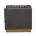 Baxton Studio Aveline Glam and Luxe Grey Velvet Fabric Upholstered Brushed Gold Finished Armchair - BSOTSF-BAX66111-Grey/Gold-CC