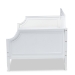 Baxton Studio Mariana Classic and Traditional White Finished Wood Twin Size Daybed - BSOMariana-White-Daybed